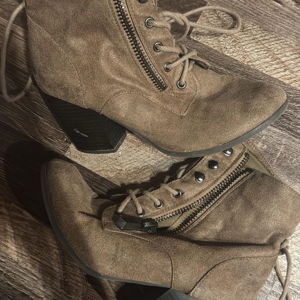 Brown Ankle Boots
